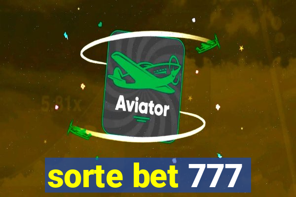 sorte bet 777